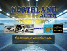 Tablet Screenshot of northlandautomarine.com